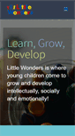 Mobile Screenshot of littlewonderslearningcenter.net